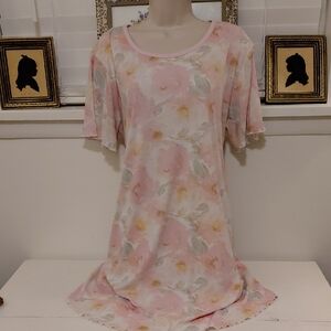 Flora Nikrooz Floral Ribbed Nightie